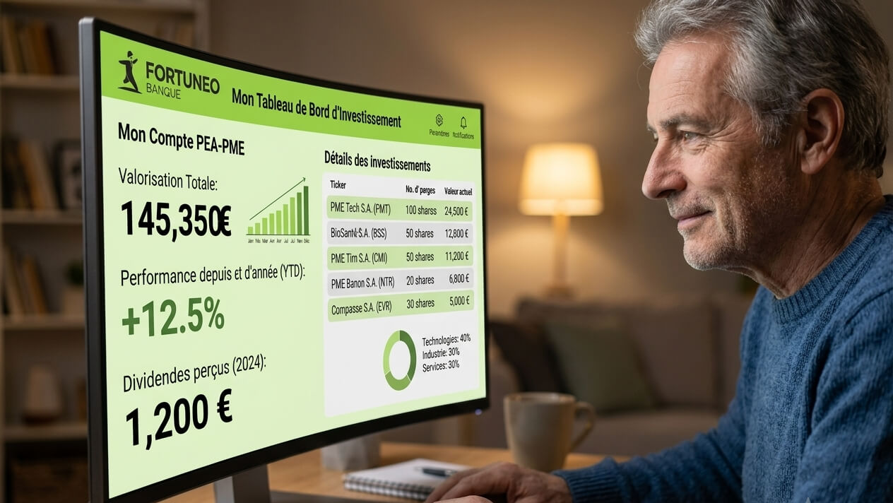 Découvrez le PEA-PME avec Fortuneo Banque