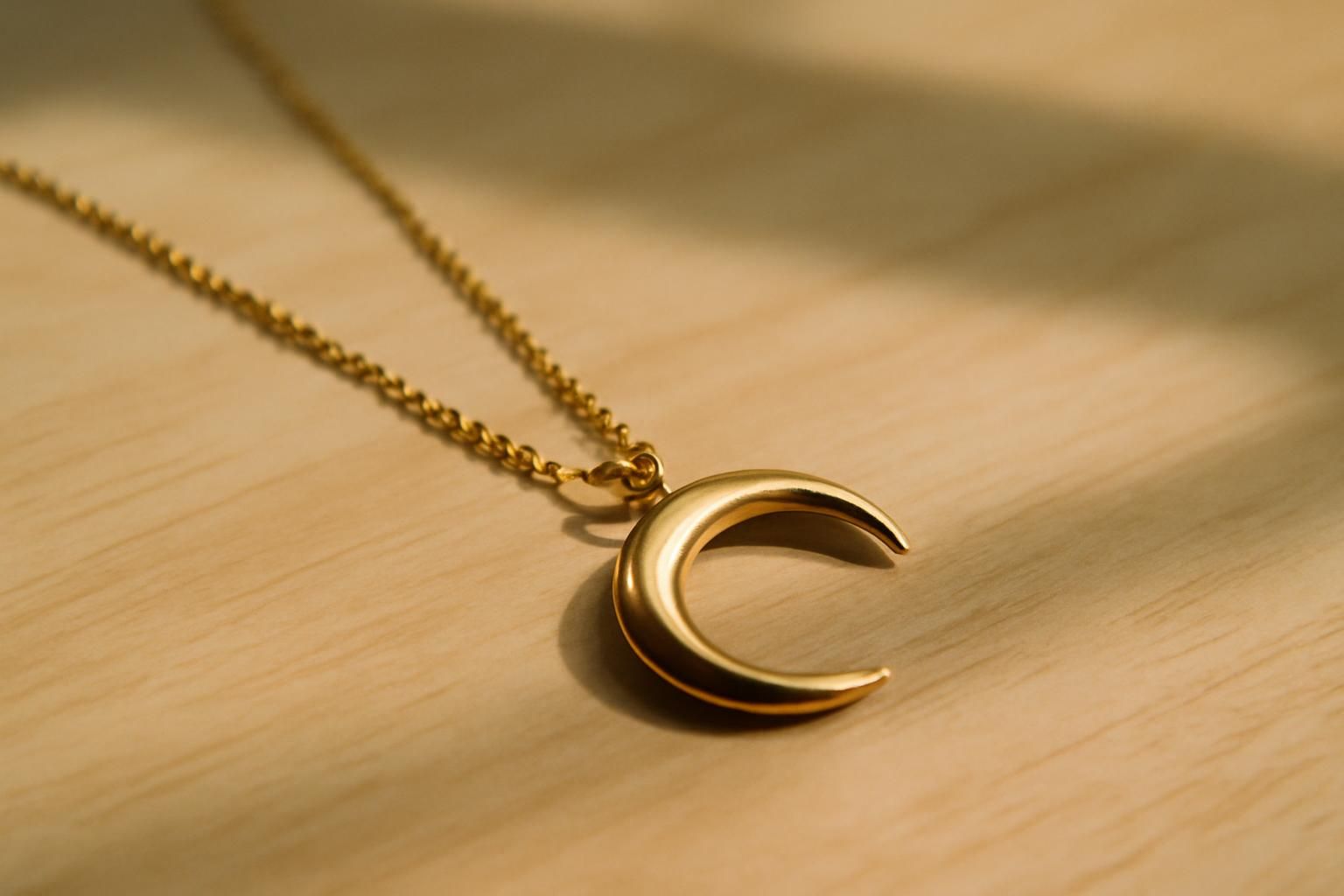 découvrez la signification du collier demi lune et explorez le symbole mystérieux qu'il représente dans différentes cultures et spiritualités.
